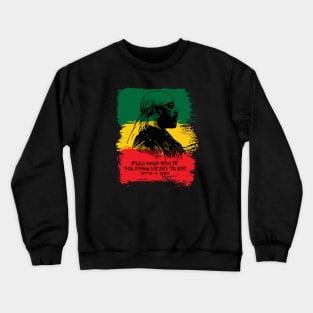 Emperor Menelik II of Ethiopia, Adwa (Amharic) Crewneck Sweatshirt